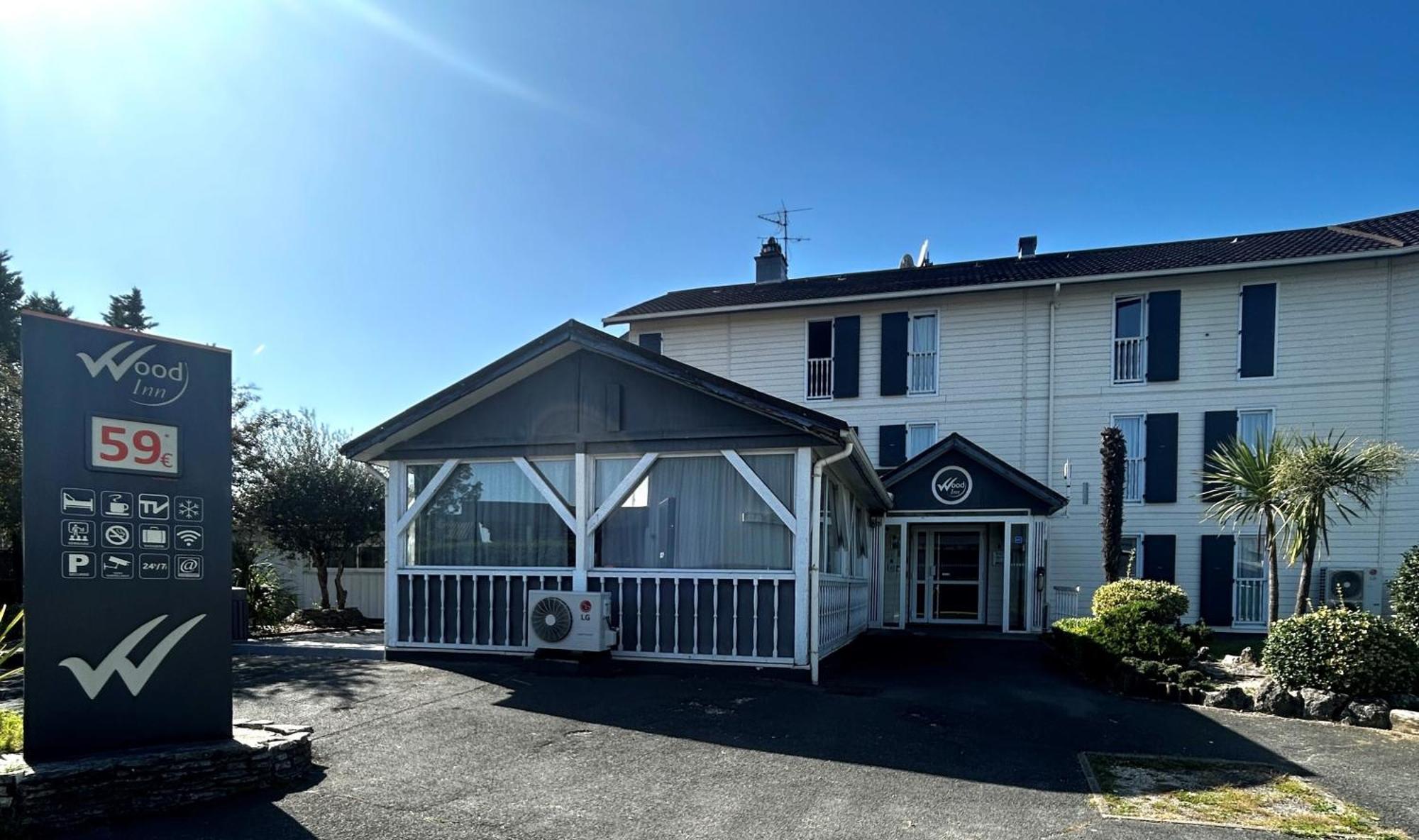 Hotel Wood Inn Bordeaux Aeroport Mérignac エクステリア 写真